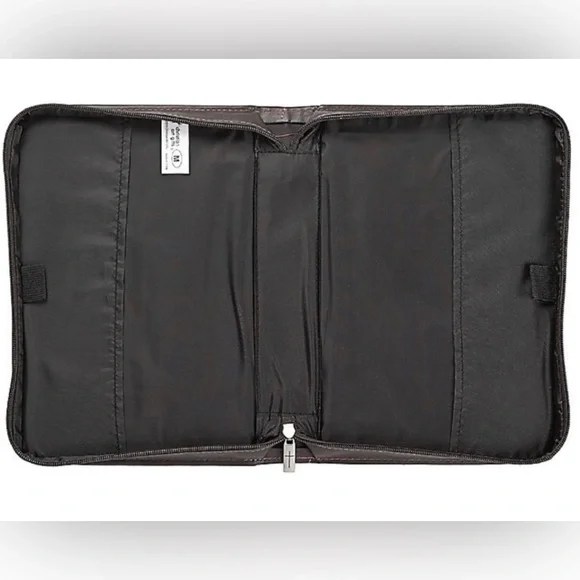 Christian Art Gift NWT Pink/Brown Bible Cover Faux Leather 1 Corinthians 13 Love - Picture 4 of 13